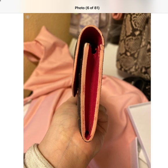 LOUIS VUITTON Emilie Blooms Wallet EC - Picture 11 of 16